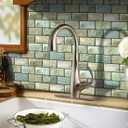 Peel and Stick Backsplash for Kitchen, Peel and Stick Tile Kitchen, Back Splash Tile for Bathroom, 3D Brick Wall Tiles Subway Tiles, 10 Sheets 10" x10.6
