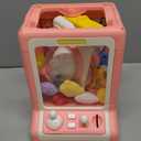 Claw Machine for Kids - Mini Vending Machine with Volume Control & Music, Electronic Rabbit Prize Dispenser Toys with 30 Prizes (Plush, Eggs), Party Birthday Gifts for Girls Age 3 4 5 6-8