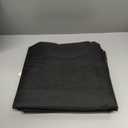 Fixwal 4ft Waterproof Firewood Cover, Heavy Duty Oxford Outdoor Storage Wood Rack Cover with Buckle (Log Rack Not Included) (black)