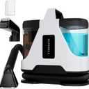 Carpet Spot Cleaner Machine, 16Kpa Portable Deep Cleaner with 62oz Tank and for Carpets, Upholstery, Pet HairIncludes 2 Brushes, Extension Hose (White)