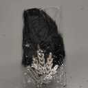 choyaxo Flapper Headband Roaring 20s Headpiece Flapper Headpiece Feather Headband for Women (black)