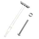 12PCS Heavy Duty Drywall Anchors with Bolts for 1/4"-20, 270+ lbs Hollow Wall Anchors for TV Mounting Kit,Drywall Toggle Bolt - Zinc Plated, Easy Install