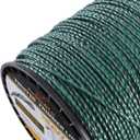 A ANLEOLIFE 5-Pound Heavy Duty Twisted .155-inch-by-759-ft Dual Core String Spiral Trimmer Line Donut,with Built-in Line Cutter