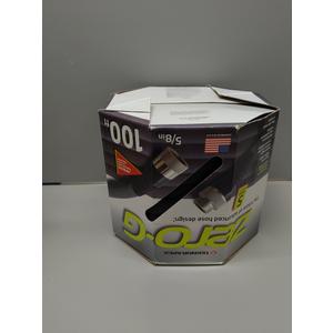 zero-G 4001-100 Garden Hose, 5/8" x 100', Gray