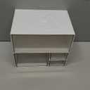 Desk Organizer with 4 Drawers, Makeup Organizer, Desktop Storage Box, Cosmetics Storage Box for nail polish, Lipstick, Brushes, Jewelry, Skincare, Bathroom Organization Boxes(White)