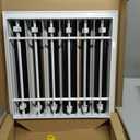 Modern Air Return Grille 12x12 Duct Opening for Ceiling or Wall