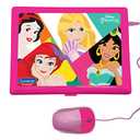 Lexibook, Educational and Bilingual Laptop Spanish/English, Girls Toy with 124 Activities to Learn, Play Games and Music, Pink, JC598DPi2