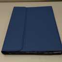 Harvopu Compatible for iPad 11th 10th Generation Case with Keyboard, Folio Cover with Pencil Holder, Multi-Touch Trackpad, 7 Color Backlit, Detachable Keyboard for iPad (A16) 11th/10th Gen (Navy Blue)