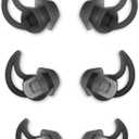 Silicone Replacement Earbud Tips Earbud Covers Compatible with Bose QC20 QC20i SoundSport SIE2i IE2 IE3 Headphone Earbud Rubber Tips Ear Tips 3 Pairs S M L