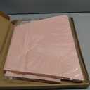 Fullhawl 100 Pcs Flower Bouquet Wrapping Bags 9.8 X17.9 Inch and 14.2 x 22 Inch Kraft Paper Flower Sleeves Supplies Floral Bags with Ribbons for Bouquet Wedding Birthday (Pink)