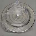 Zhehao 1 Plates Silver Communion Set, Holy Trays with Lid, Stainless Steel Bread Tray Plates for Churches, Holy Communion Tray with Cover, Polished Church Supplies Ware Sets