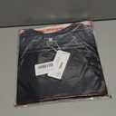 Womens Tunic Tops to Wear with Leggings Long Sleeve Thumb Hole Shirts Crew Neck Curved Hem M