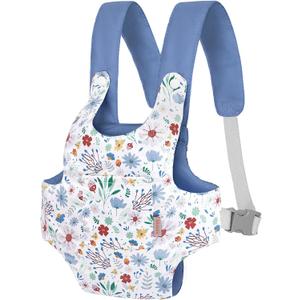 GAGAKU Baby Doll Carrier for Toddler Toy Baby Carrier for Dolls Accessories Doll Carriers for Kids  Blue (Pinecones)
