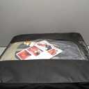 5PCS H7 Front and Back Car Seat Covers Auto Interior Accessories with Water Proof Nappa Leather for Cars SUV Pick-up Truck Universal Comfortable and Breathable (Full Set, Black&Beige)