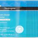 Neutrogena Hydro Boost Moisturizing & Hydrating 100% Hydrogel Sheet Mask, Face Mask for Dry Skin with Hyaluronic Acid, Gentle & Non-Comedogenic, 1 oz, 6 Pack