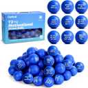Motivational Stress Balls Bulk (72PCS, PU Material) - for Adults, Kids, People with Anxiety | Ideal for Team Building, Employee Training, Classrooms,Office Supplies