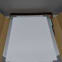 Small Dry Erase White Board - TSJ OFFICE 12" x 16" Mini Easel Desktop Double Sided Whiteboard, Portable Magnetic Board on Table Top with Holder for Drawing, Teacher Instruction, Memo Board (Gray)