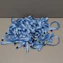 Cloth Event Wristbands Without Logo Light Blue 92PCS
