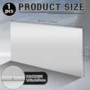 MorningRo 1 Pack 5052 Aluminum Sheet Metal 24" x 48" Aluminum Plate 1/8 (0.125'') Inch Thickness Rectangle Metal Panels for Industry Crafting Handcraft DIY Projects