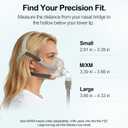 Replacement Frame System for AirFit F40 (M/XM), Advanced Liquid Silicone Cushion with Quiet Elbow, Lighter Frame, Soft & Comfortable, CPAP Supplies, Masks Accessories, Without Headgear