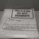 40 Set 12 x 12 Scrapbook Paper Storage Organizer Clear Top Loading Files Plastic Holder with Customizable Tabs for Holding Vinyl Paper Scrapbook Photos