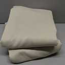 NICETOWN Living Room Completely Shaded Draperies, Privacy Protection & Noise Reducing Ring Top Drapes, Black Lined Insulated Window Treatment Curtain Panels (Beige, 2 Pieces, W52 x L84)