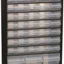 Raaco Steel Storage Cabinet, Tall 40-Drawer (C10-40)