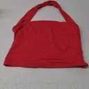 ForeFair Women Halter Neck Backless Crop Top Sexy Y2K Sleeveless Tank Top Open Back Slim Fit Tops (L, Red)