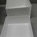 Set of 4 Acrylic Cube Display Box Risers Food Buffet Riser For Table, Retail Showcase, Catering, Cakes, Collectibles, Toys, Jewelry, Cosmetics, Crystal Decor Container, Stackable, Nesting Stands