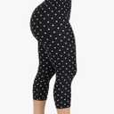 Women Skinny Capri Leggings Bow Tie Up Knee Length Capris Pants Sexy Stretchy Slim Fit Cropped Trousers