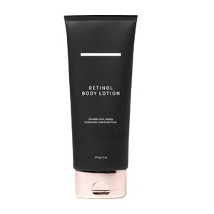 Retinol Body Lotion 170g - Firming Body Cream for Crepey Skin, Stretch Marks & Sun Skin - Intensely Moisturizes Dry Skin on the Neck, Arms, Body - Attached