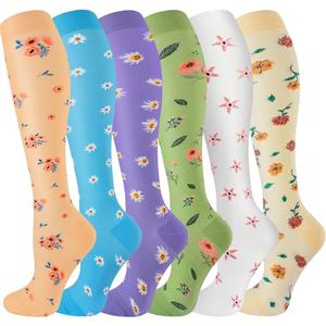 bropite Compression Socks for Women & Men Circulation-Support Knee High Socks 20-30 mmhg-Best for Running,Medical,Nurse,Travel