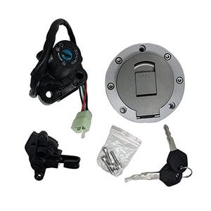 XDF Ignition Cap, Powersports Gas Cap, Silver, Metal Plastic, Chrome, Compatible For Yamaha XJR400 1996-2002, XJR1200 1994-1998, XJR1300 1994-1998, YZF600R 1996-2003, YZF1000 1997-1998, Motorcycle