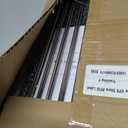 Universal Wind Guard and Griddle Warming Rack Set for Griddles From 16" to 28" without Hood, Wind Screen and Cooking Grid Grill Parts for Blackstone 17" & Other Griddles With Front Grease