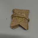 LWR CRAFTS Burlap Bunting Banner Swallow-Tailed Flags 15 Pieces 15 feet