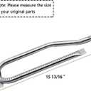 Hisencn Replacement Parts for Jenn Air Grill 720-0336, 720-0337, 720-0511, 720-0512, 720-0586A, Heat Plates, Igniter & Burner Replacement for Jenn Air Gas Grill, Part Number NGCHP2, 115-8500-0