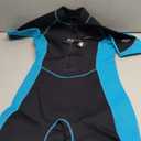 Hevto Kids Wetsuit Shorty for Boys Toddler Girls Youth 2mm Neoprene Thermal Wet Suit Front Zip for Swimming Snorkeling Surfing Diving, 12