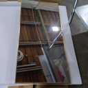 Pexfix Full Length Mirror Full Body Mirror 47''22'' Mirror Full Length with Gold Aluminum Alloy Frame(no Stand)