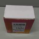 SupBri Rose Shadow LED Flameless Candles, 6PCS Romantic Battery Operated Candles Led Pillar Candles for Valentine's Anniversary Wedding Christmas Decorations(White, D 2.5" x H 7.2")