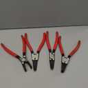 CRAFTSMAN Snap Ring Plier Set, 4-Pack, 7 inch, Straight and Curved Pliers, Stainless Steel (CMMT98339)