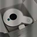 Automatic Liquid Soap Dispenser 12.8oz, Rechargeable & 6 Levels Soap Adjustable with Digital Display, Wall Mount, Waterproof, Touchless Hand/Dish Soap Dispenser for Kitchen, Bathroom, Hotel (White)