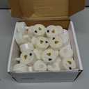 Amagic 50Pack Flameless LED Tea Lights Candles Battery Operated, Electric Fake Tealight Candles for Votive, Halloween, Christmas, Home Decor, Wedding, Table Decor (50Pack)
