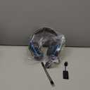 Logitech G432 Wired Gaming Headset, 7.1 Surround Sound, DTS Headphone:X 2.0, Flip-to-Mute Mic, PC (Leatherette) Black/Blue