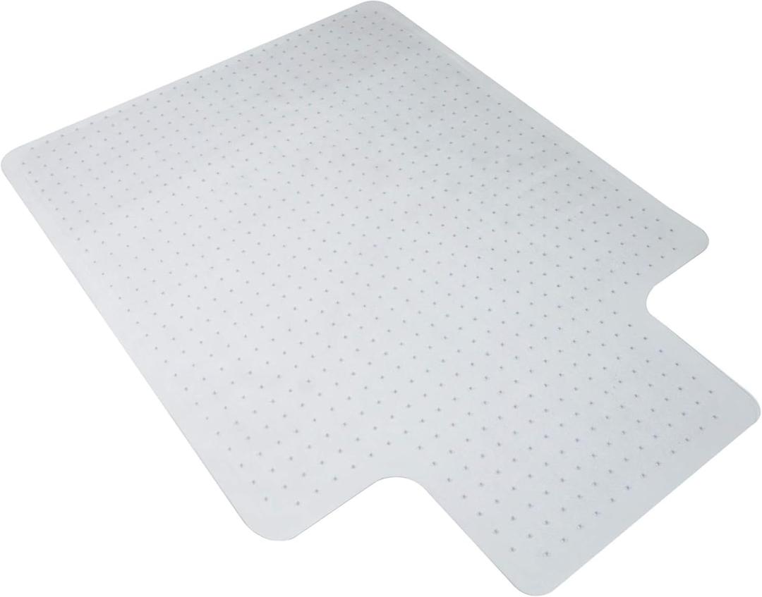 HON Office Chair Mat for Carpet, Computer Desk Chair Mat for Carpeted Floors, Easy Glide in Office or Home with Extended Lip (36 x 48)