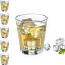 XZZWLL 6 Pack Shot Glasses, 1.7 oz Clear Heavy Base Shot Glass for Tequila, Whiskey, Liquors, Round Smooth Edge Shot Glasses Set for Party, Bar, Home