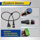16 Pins 88890304 Main Test Scanner USB Connector Cable OBD2 for Vo-l-vo Truck VOCOM 88890300 VOCOMII 88894000 Diagnostic Adapter Tool