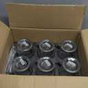 Mfacoy Glass Coffee Mugs Set of 6, Clear Large Coffee Mug 15 Oz With Handles for Hot Beverages, Clear Mugs for Tea, Cappuccino, Latte, Espresso Coffee, Juice, Glass Coffee Cups