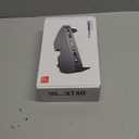 for Toyota RAV4 Car Charger USB Hub with RGB Light, 4-Port Retractable Docking Station for Toyota RAV4 Accessories 2025 2024 2023 2022 2021 2020, Center Console Phone Fast Charger/Adaptor Hub