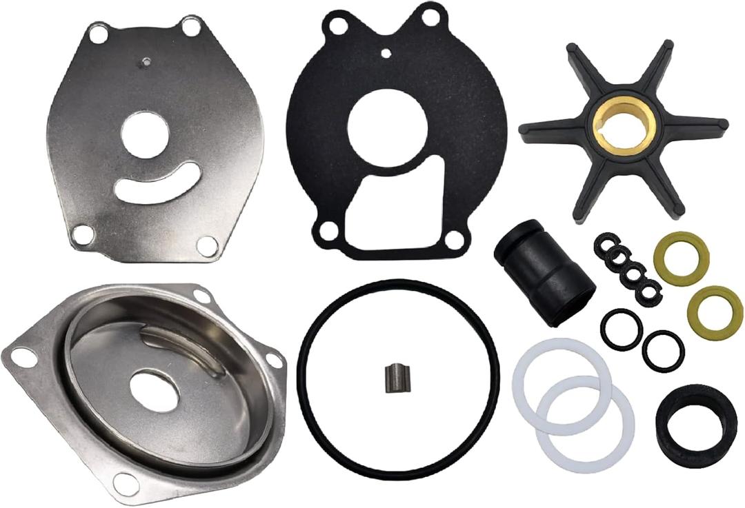 99157T2 Water Pump Repair Kit for Mercury Marine 2 Stroke 15-25 HP 4 Stroke 9.9-15 HP 46-99157T2