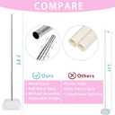 AooeDomi Metal Balloon Column Kit Set of 4, Reusable Telescopic Design with Base, Height Adjustable from 1.5 to 7 Ft, Balloon Stander for Party Decorations